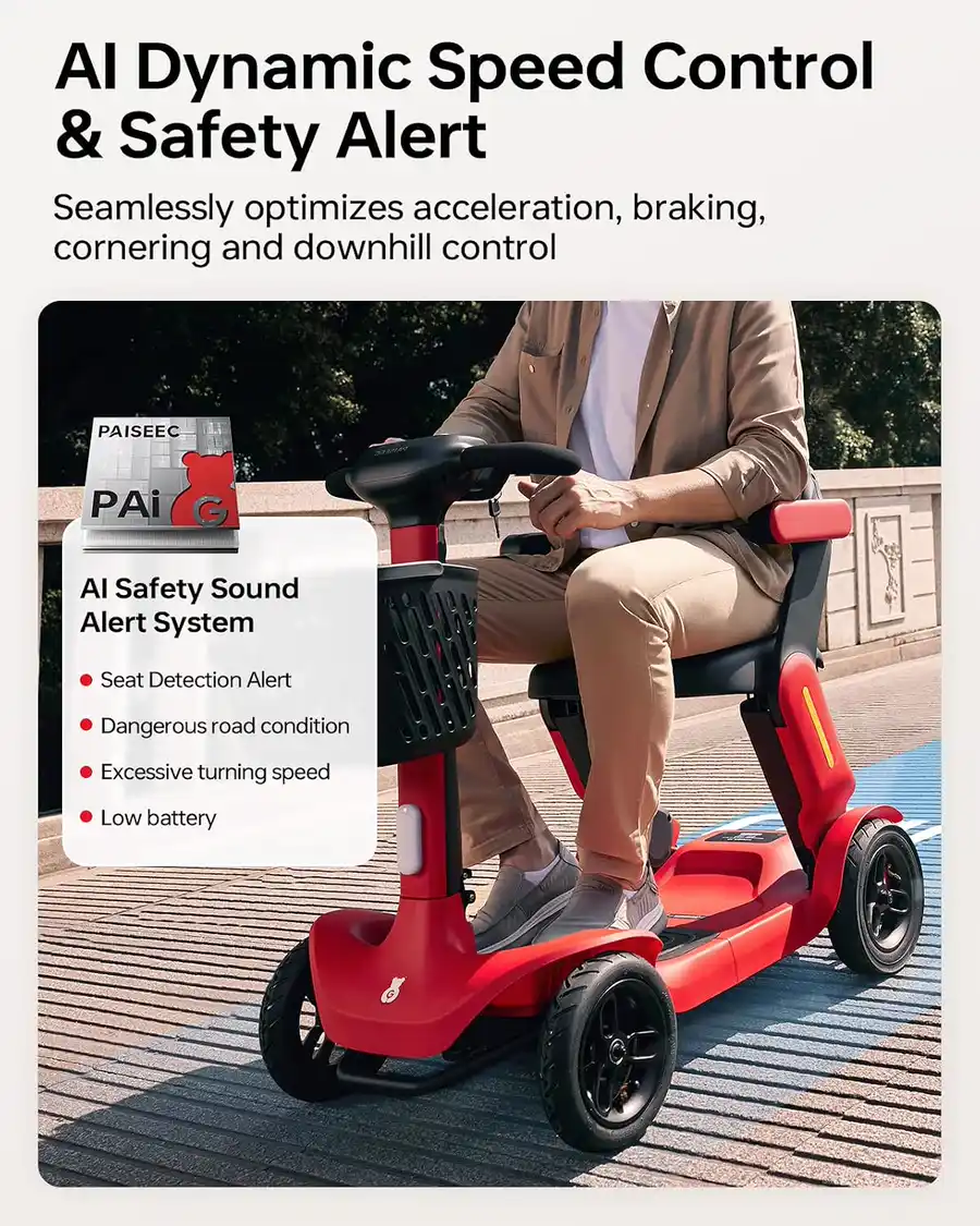 Paiseec S3 Mobility Scooter thumbnail 6